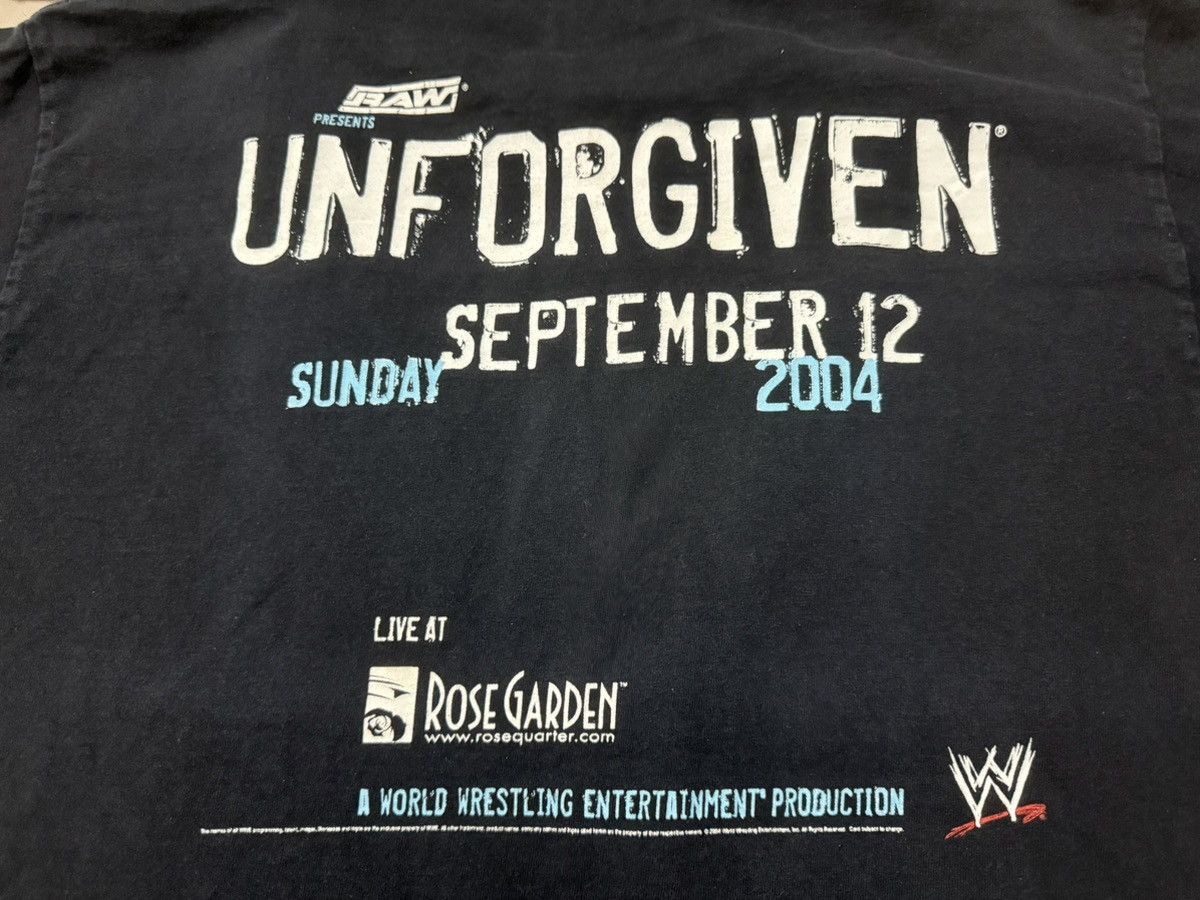 WWE Vintage 00s WWE Unforgiven 2004 PPV T Shirt Size US L / EU 52-54 / 3 - 7 Thumbnail