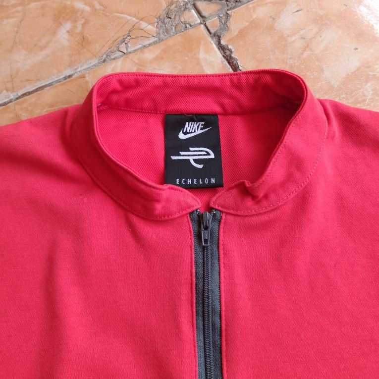 Nike × Vintage Vintage 90s Nike Echelon Cycling Jersey Size US L / EU 52-54 / 3 - 4 Thumbnail