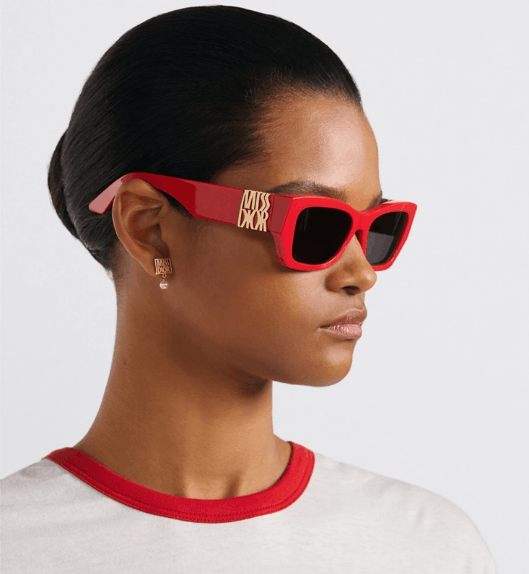 Dior o1w1db10725 Size : OS / MISSS1 S1I Sunglasses in Red Size ONE SIZE - 5 Thumbnail