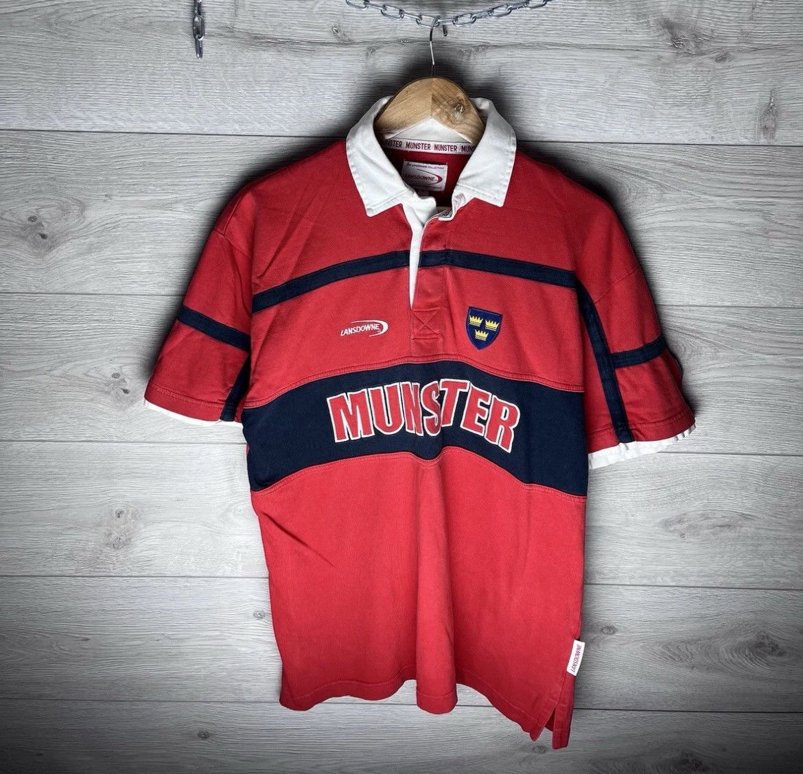 Umbro Vintage men’s soccer rugby Lansdowne Munster size M Size US M / EU 48-50 / 2 - 1 Thumbnail