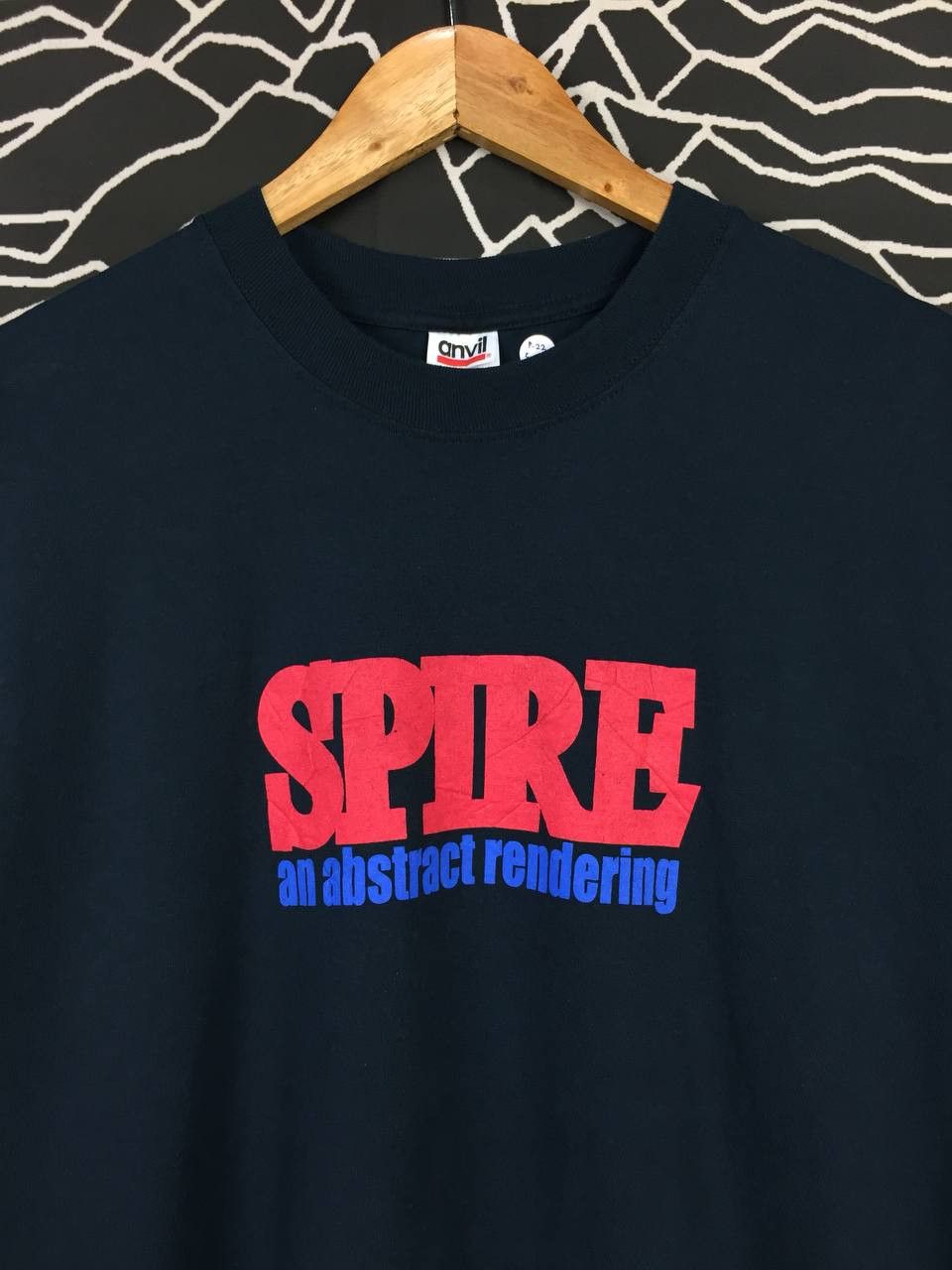 Anvil × Vintage Vtg Y2K Spire An Abstract Rendering Longsleeve Tee Size US L / EU 52-54 / 3 - 3 Thumbnail