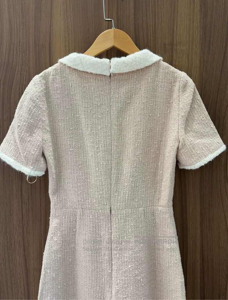 Gucci Gucci Small fragrant style tweed doll collar dress Size XS / US 0-2 / IT 36-38 - 4 Thumbnail