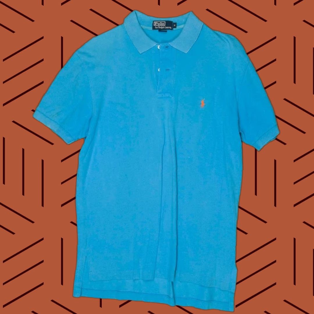 Vintage Polo Polo by Ralph Lauren Men’s Short Sleeve Rugby Shirt M Blue - Polo, Rugby, Polo by Ralph Lauren, Shirt, Men, Size M, Blue (90s era vibe) Mens Size US M / EU 48-50 / 2 - 1 Preview