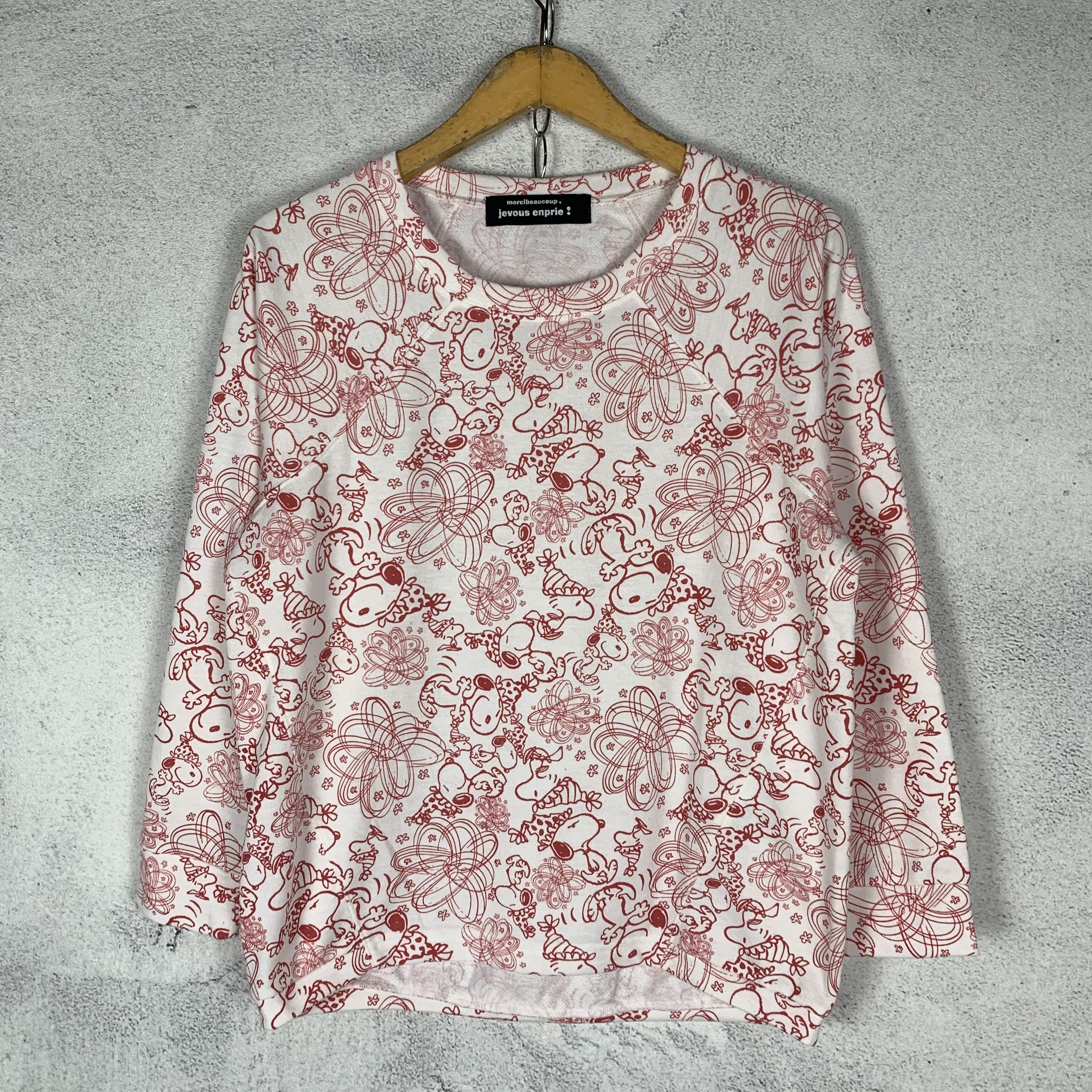 mercibeaucoup Mercibeaucoup x Snoopy Peanuts Sweatshirt Size S / US 4 / IT 40 - 1 Thumbnail