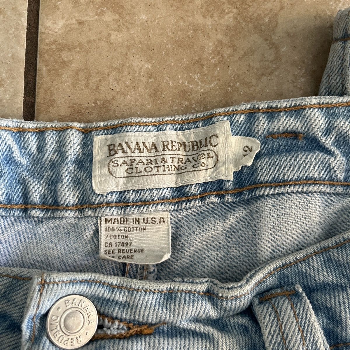 Banana Republic Banana Republic Made in USA Mom Jeans Size 32" / US 10 / IT 46 - 5 Thumbnail
