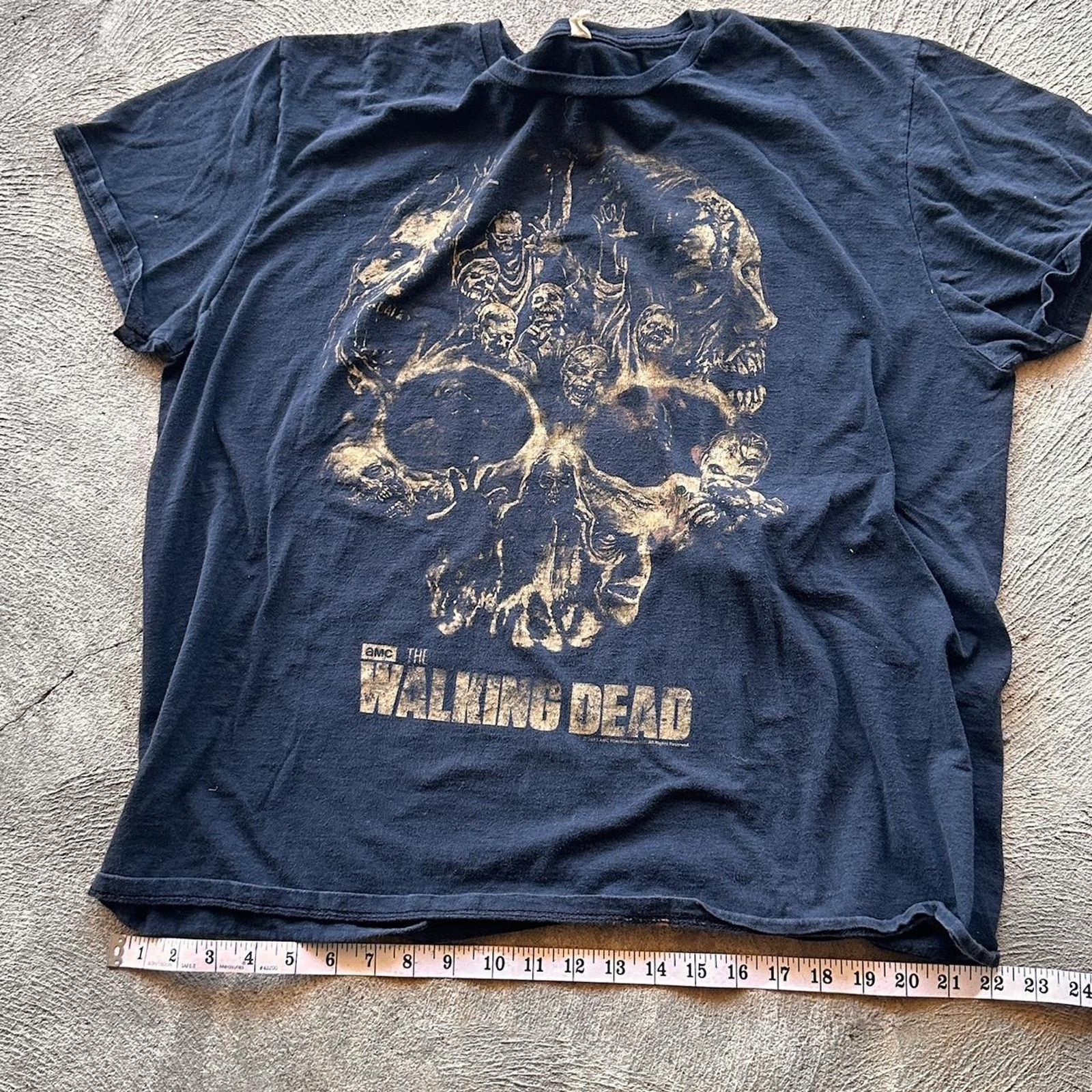 Affliction The walking dead skull tee Size US L / EU 52-54 / 3 - 4 Thumbnail