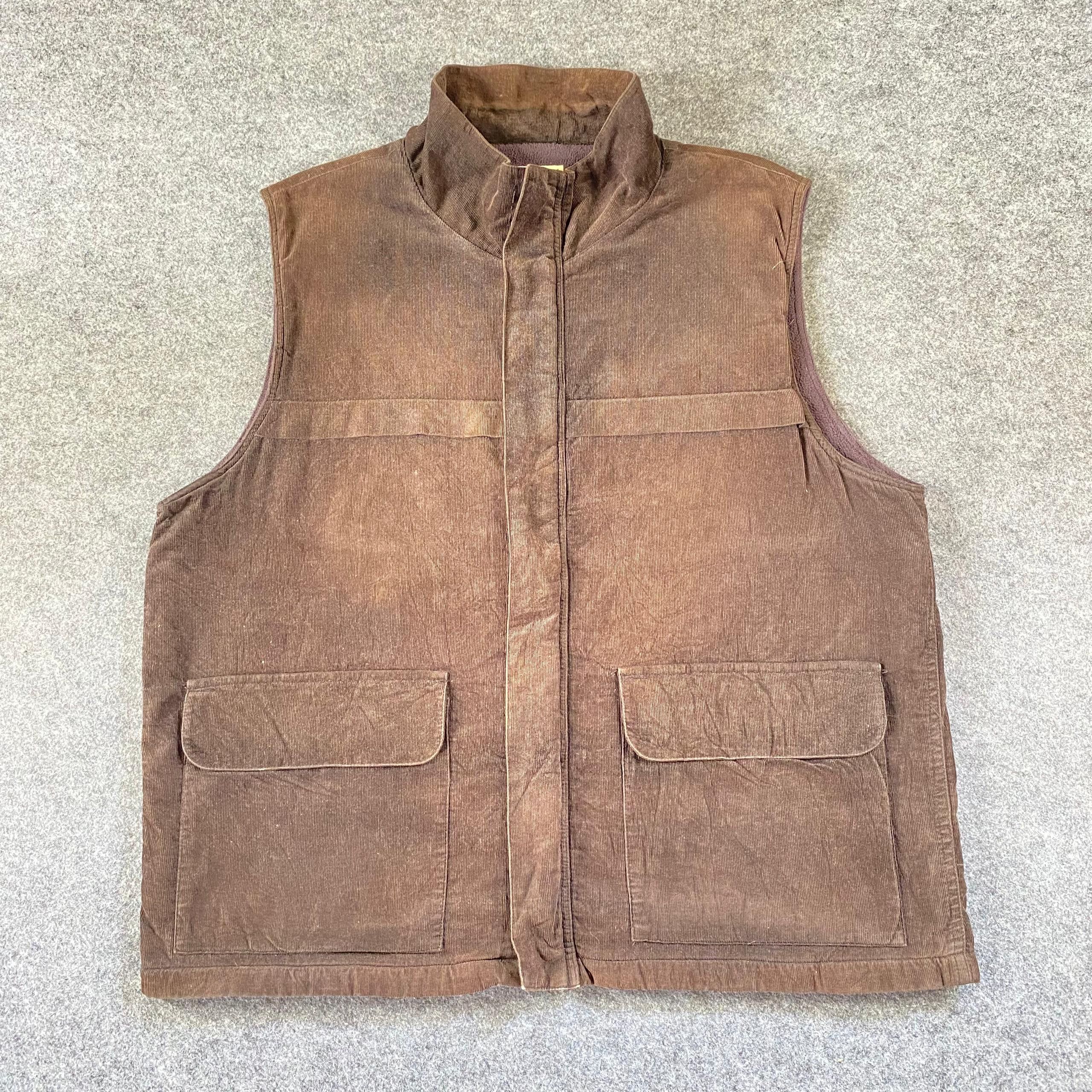 Kansai Yamamoto Vintage Kansai Jeans Corduroy Vest Size US L / EU 52-54 / 3 - 1 Thumbnail