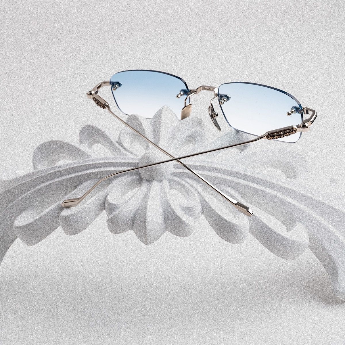Chrome Hearts CHROME HEARTS SOFFFFFFFFERS I " AQUAMAN " SUNGLASSES Size ONE SIZE - 7 Thumbnail