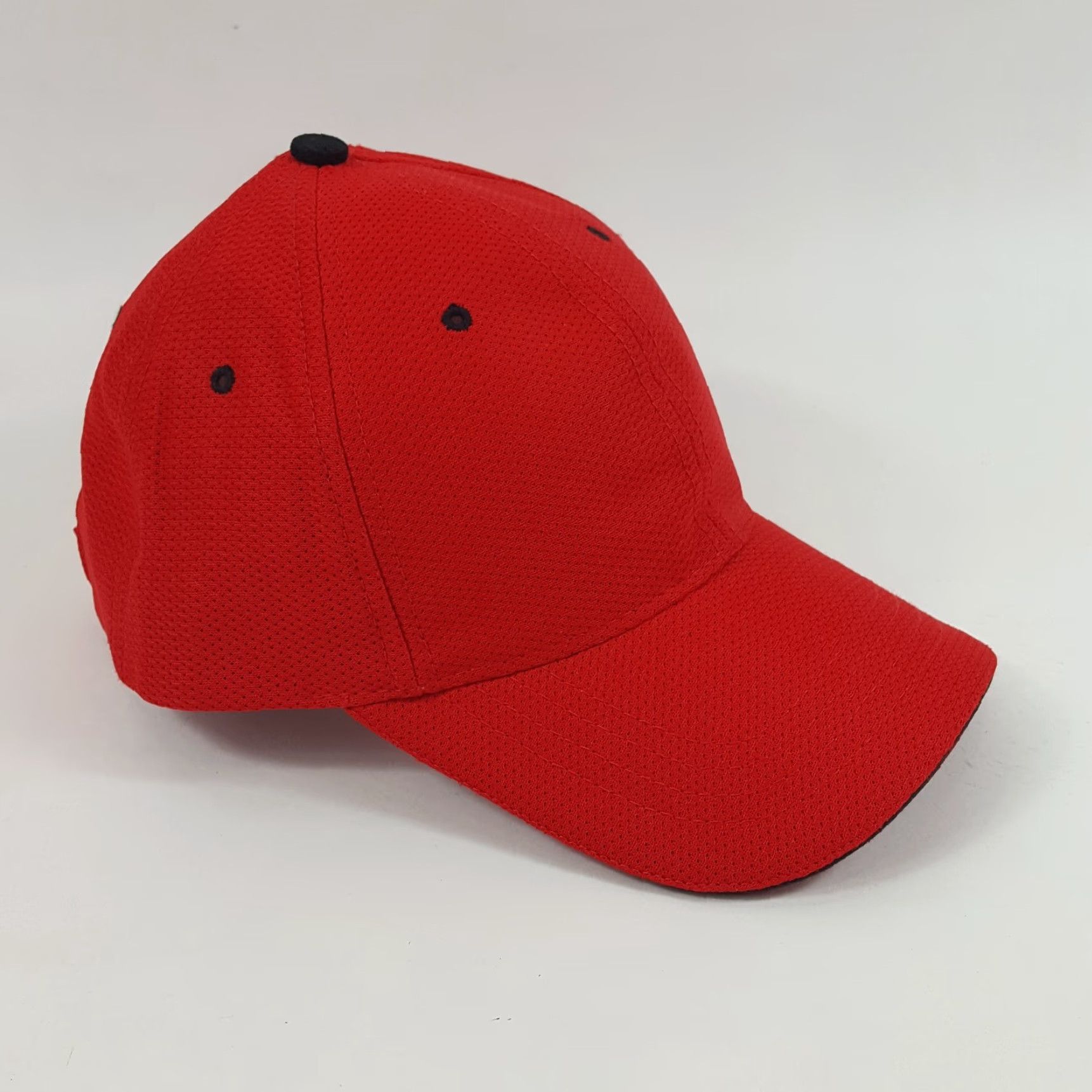 Vintage VINTAGE Town Talk Baseball Cap Hat - Red - One Size - Adjustable - 90s Music Band Theme - Mens Size ONE SIZE - 3 Thumbnail