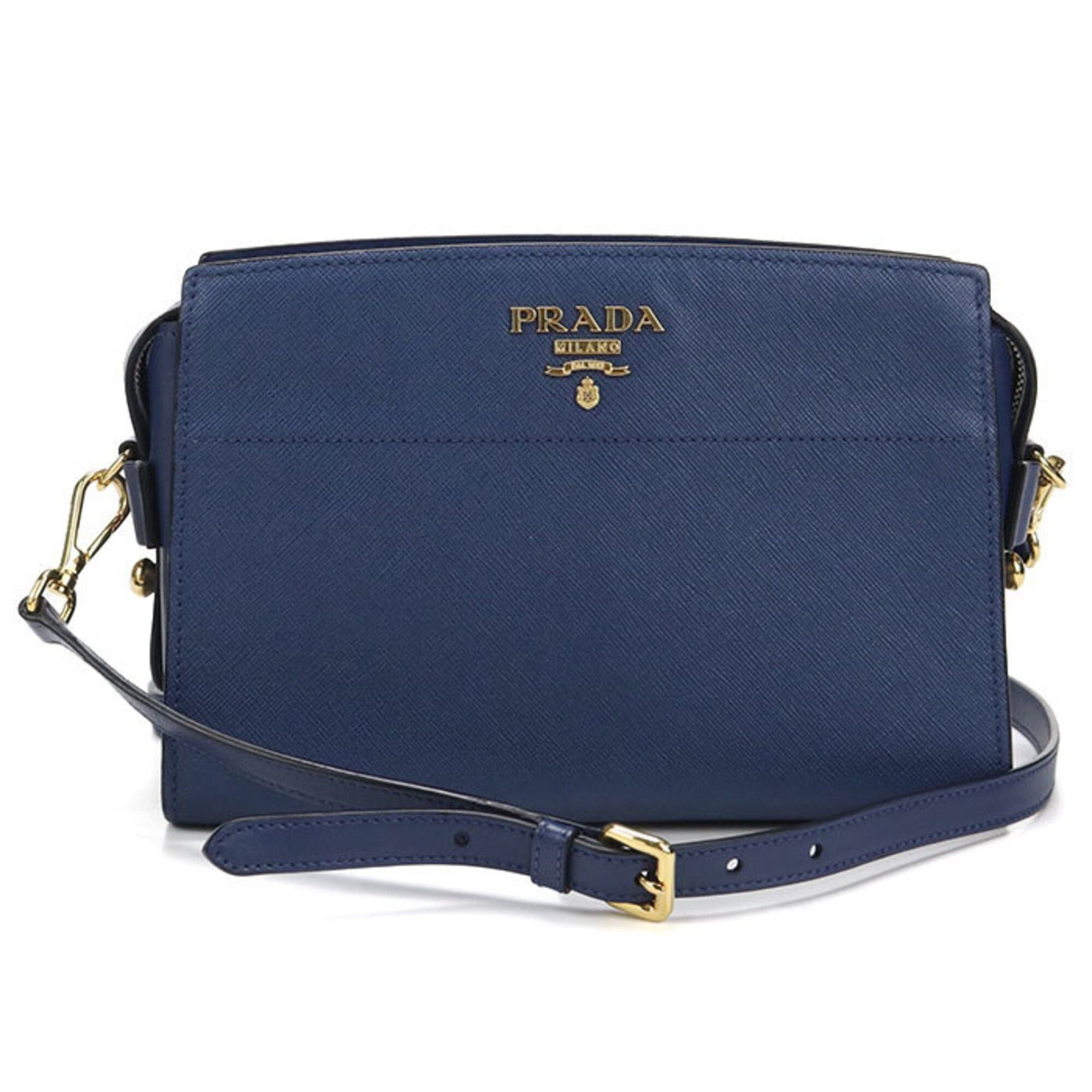 Prada Prada Crossbody Shoulder Bag 1BH104 Women's Navy Size ONE SIZE - 1 Thumbnail