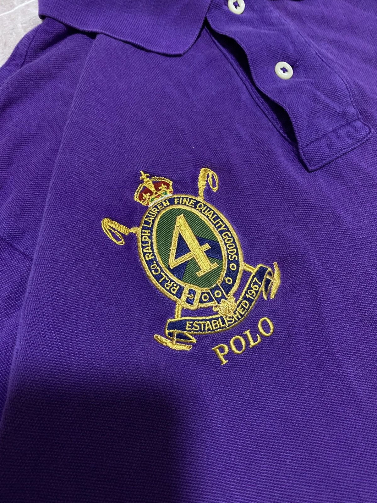 Polo Ralph Lauren Polo Ralph Lauren Fine Quality Goods Polo Chief Keef Y2K Size US M / EU 48-50 / 2 - 7 Thumbnail