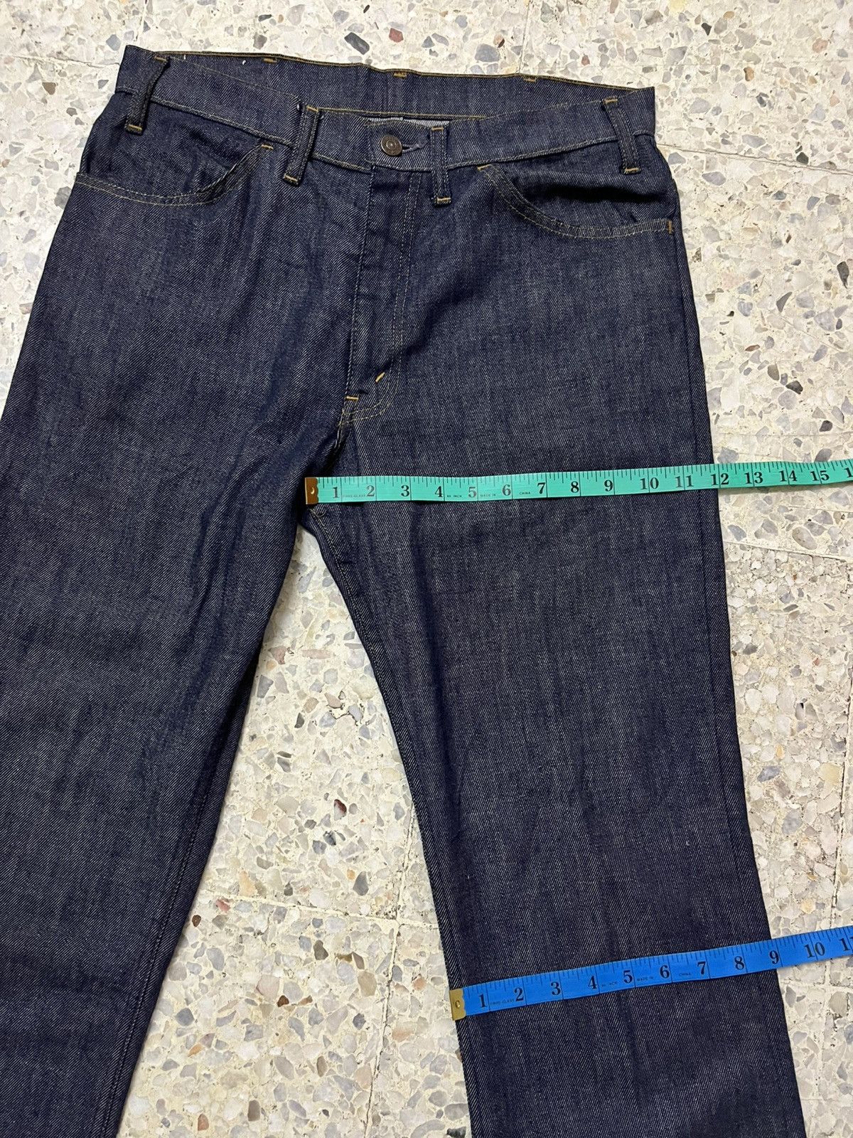 Levi's vintage 70s levis 646 bell bottom button #10 talon zipper Size US 33 - 11 Thumbnail