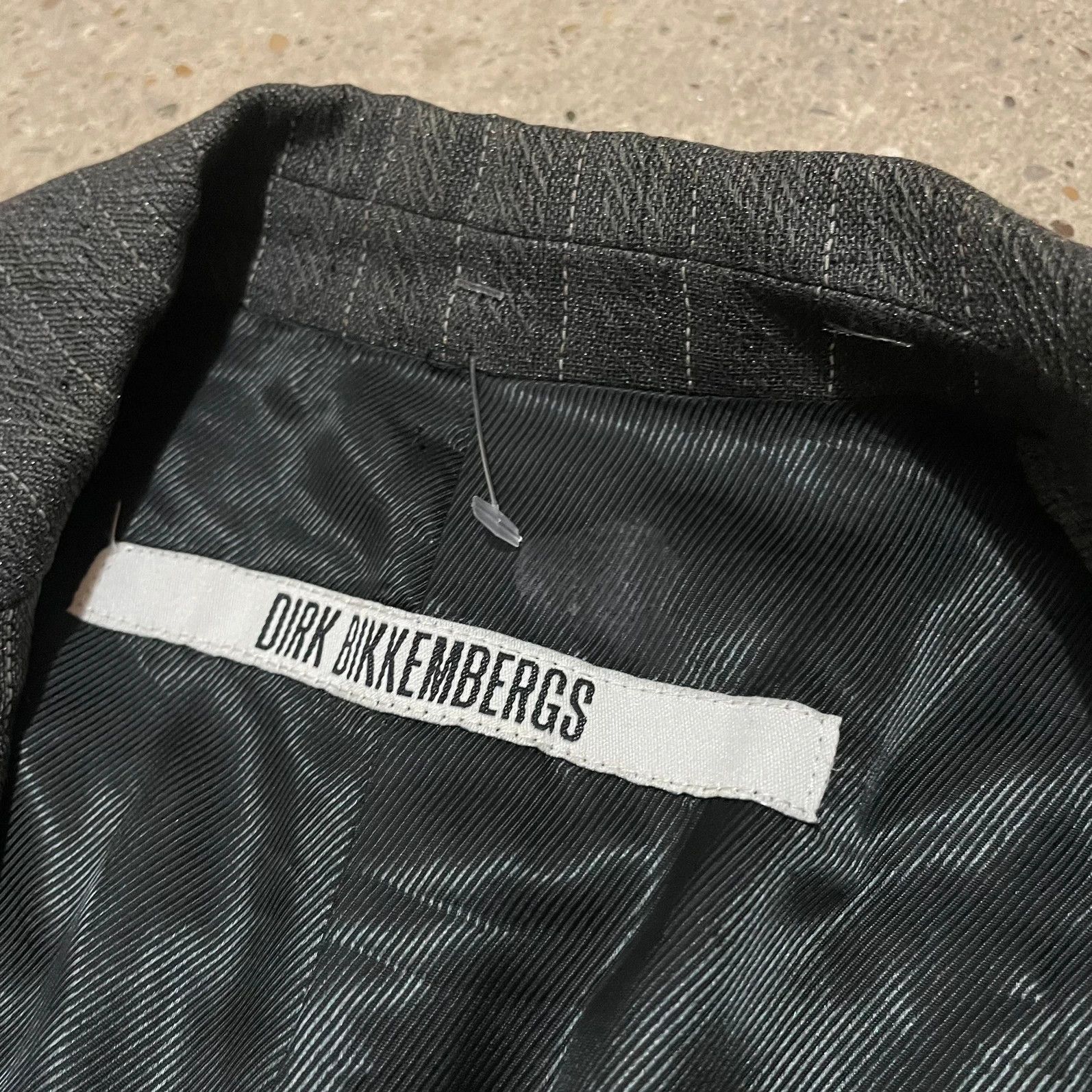 Dirk Bikkembergs Vintage dirk bikkemberg reflective avant garde blazer Size S / US 4 / IT 40 - 8 Thumbnail