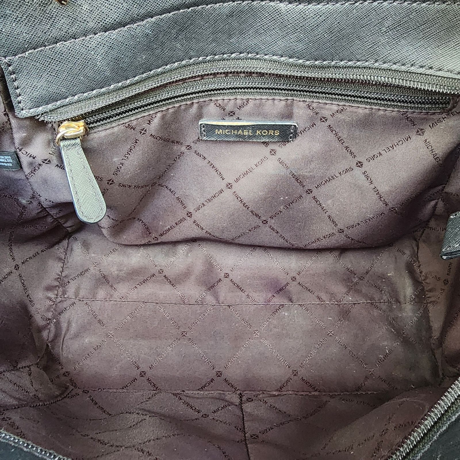 Michael Kors Michael Kors Jet Set Saffiano Leather Travel Chain Tote Bag Size ONE SIZE - 7 Thumbnail