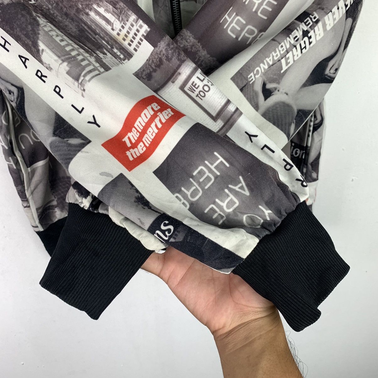 Designer × Vintage 🔥Rare 🔥 Leahmatin Fullprinted Hooded Jacket Size US L / EU 52-54 / 3 - 7 Thumbnail