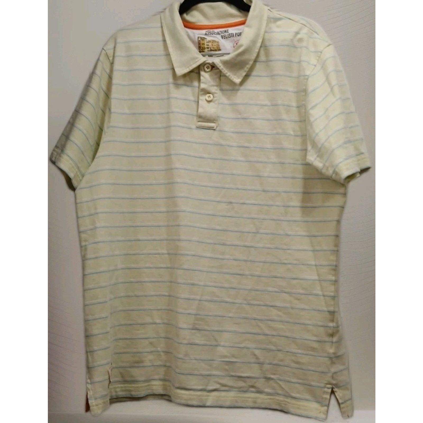 Ellesse Ellesse Italia Portofino Polo Shirt L Men Striped Yachtycore Size US L / EU 52-54 / 3 - 1 Thumbnail