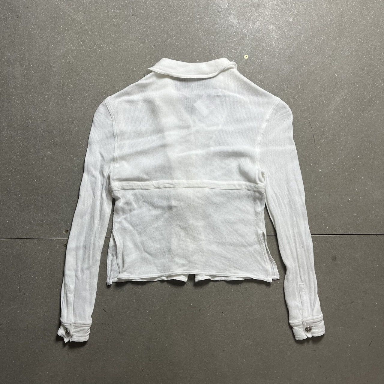 Versace Versace white knit long sleeve cardigan belt Size M / US 6-8 / IT 42-44 - 7 Thumbnail