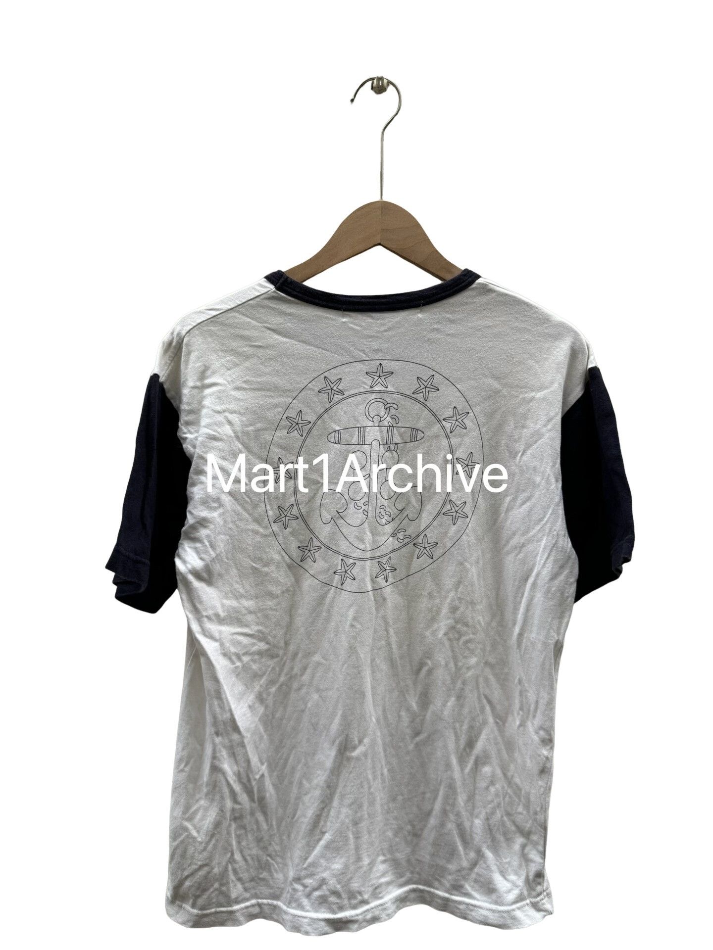 Comme des Garcons Junya Watanabe MAN Anchor Graphic T-Shirt Size S Size US S / EU 44-46 / 1 - 1 Thumbnail