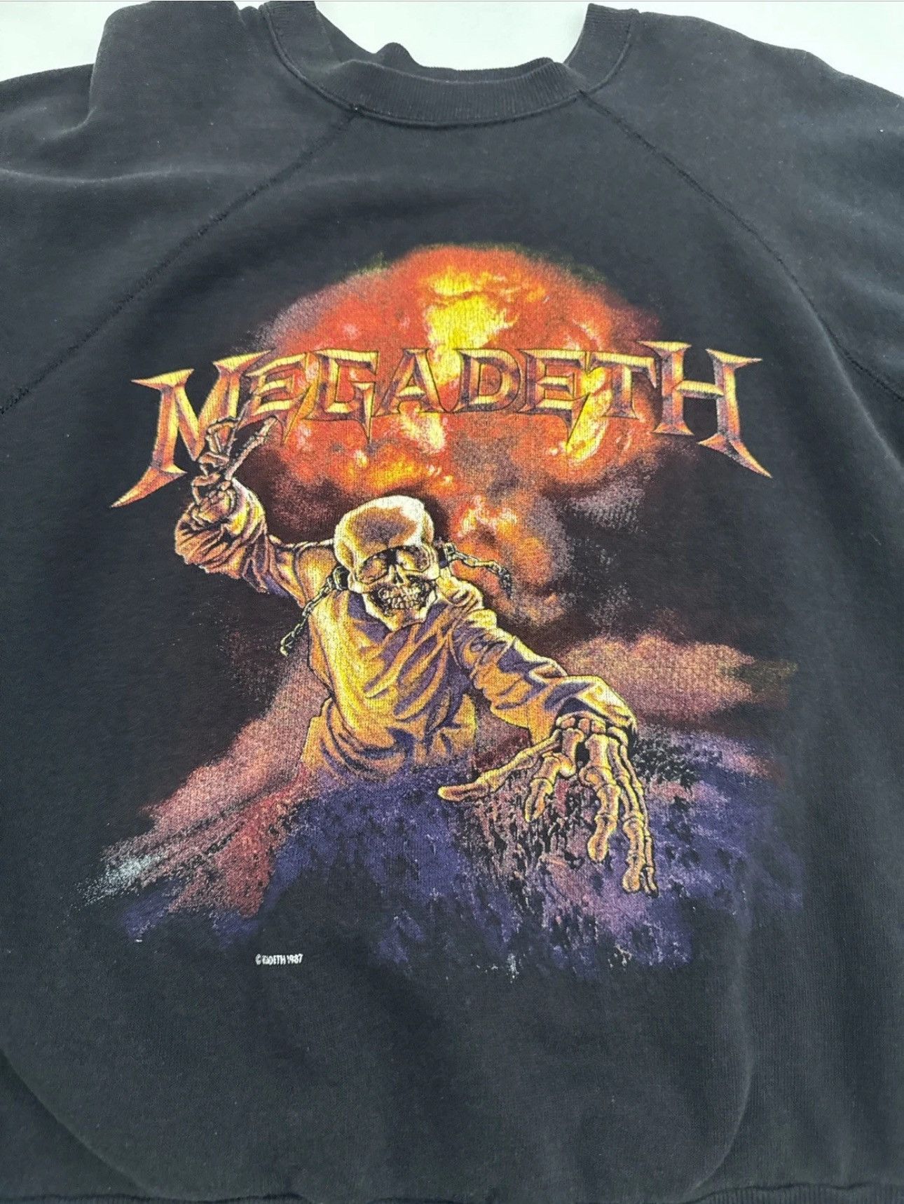 Vintage Megadeth vintage sweatshirt 1987 Size US S / EU 44-46 / 1 - 2 Thumbnail