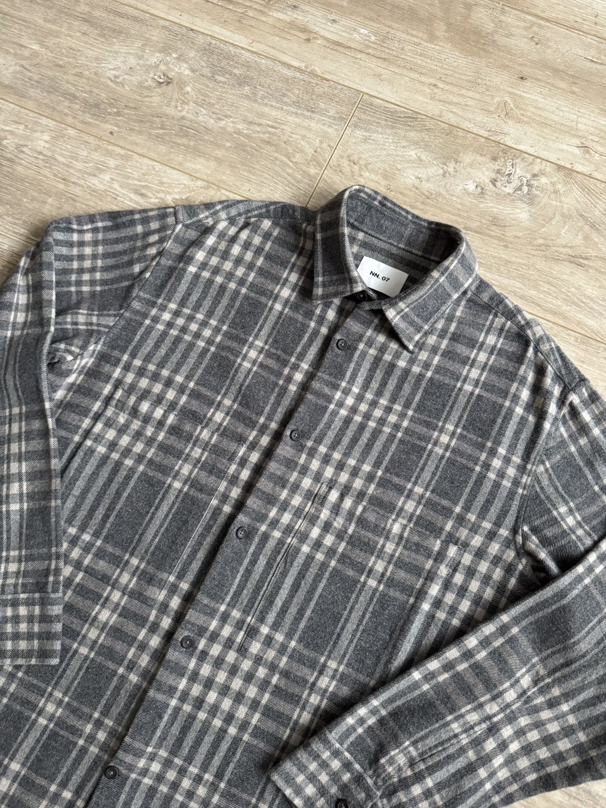 NN07 NN07 Freddy Flannel Overshirt Size US L / EU 52-54 / 3 - 6 Thumbnail