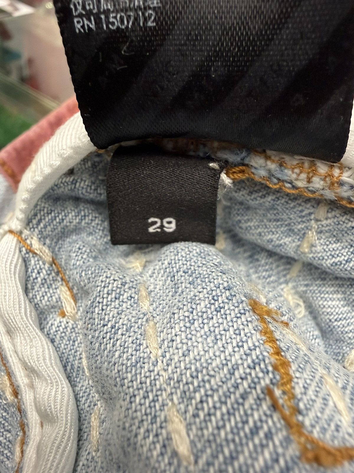 Amiri Amiri Aloha Boro Denim Size US 29 - 5 Thumbnail