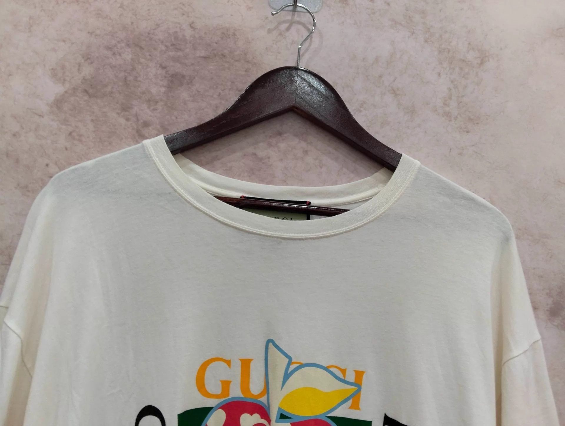 Gucci White Graphic Print Short Sleeve T-Shirt Size US XXL / EU 58 / 5 - 6 Thumbnail