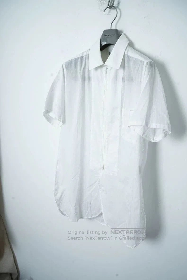 Yohji Yamamoto Yohji Yamamoto Stand Collar Short Sleeve Shirt. Size US M / EU 48-50 / 2 - 2 Thumbnail