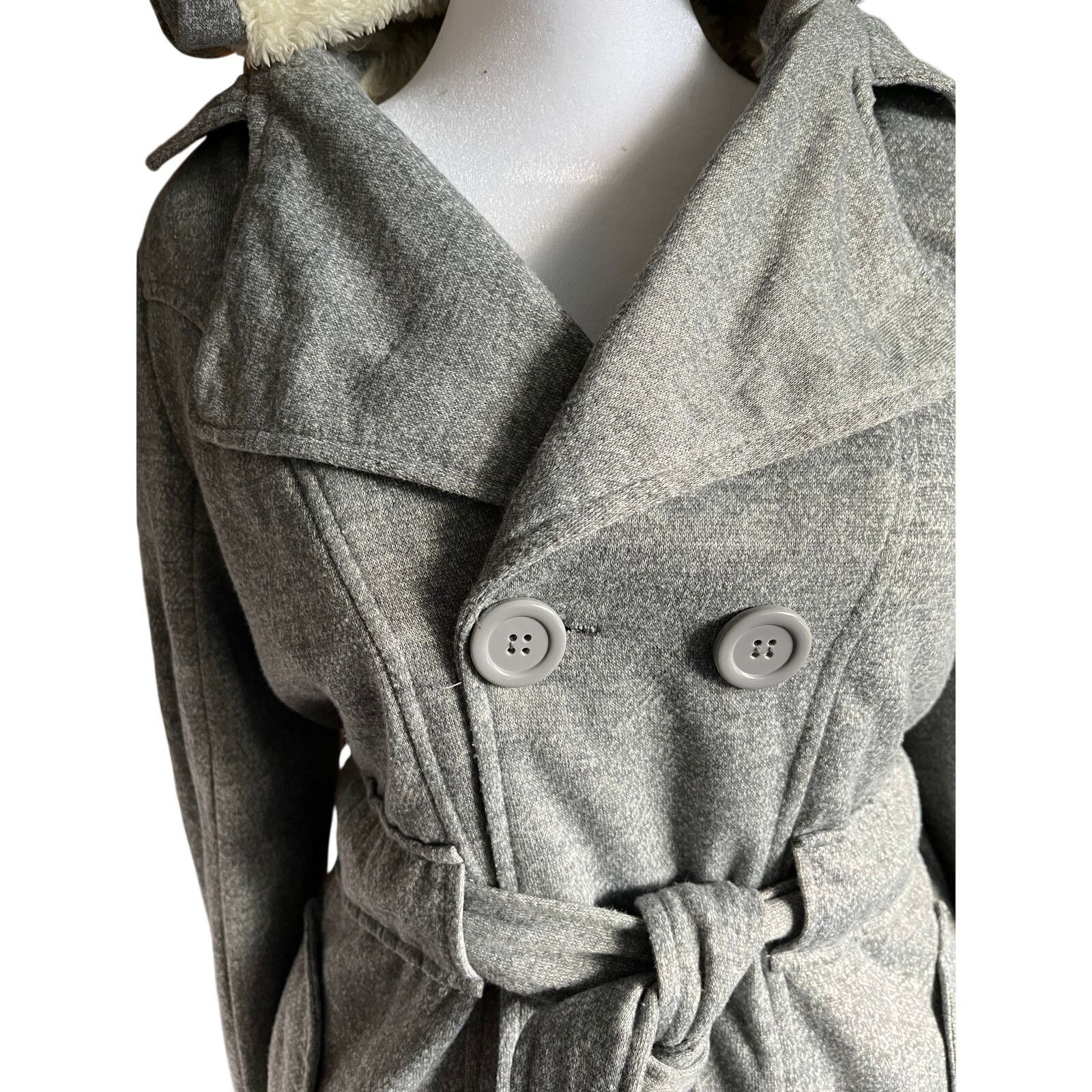 Vintage NWT Paper Tee jacket/ hoodie faux fur Size L / US 10 / IT 46 - 5 Thumbnail