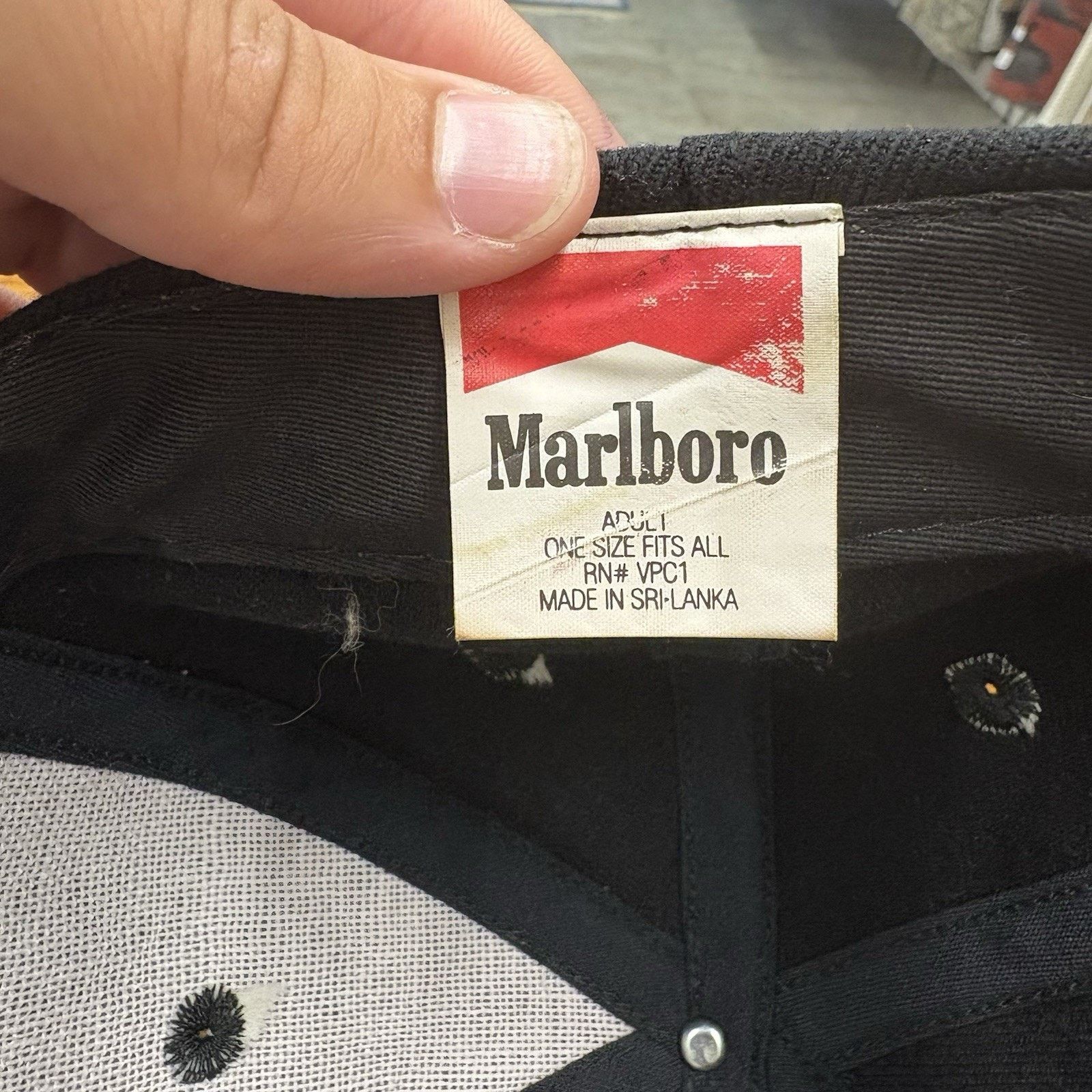 Marlboro Vintage 90’s Marlboro Cigarette Neon Sign Hat Black Size ONE SIZE - 8 Thumbnail
