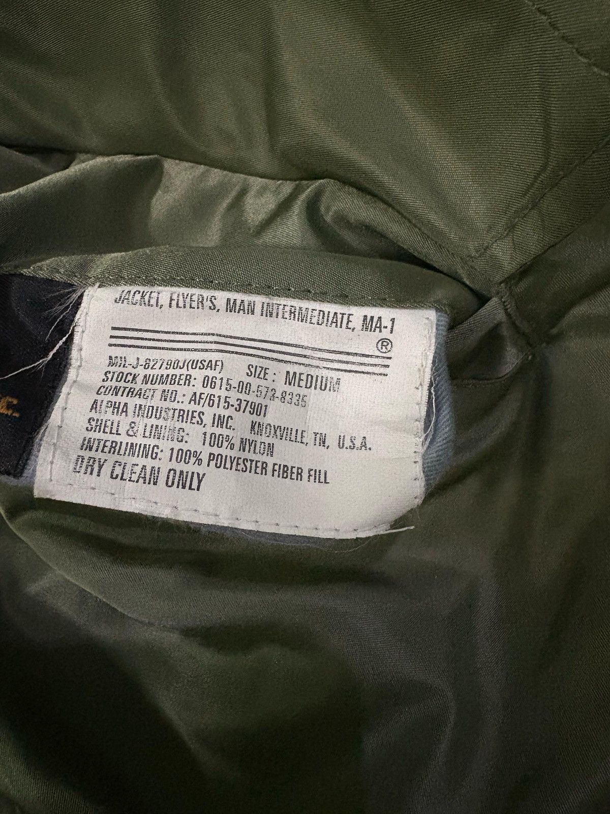 Alpha Industries Alpha Industries MA-1 Bomber Jacket Top Gun Design Size US M / EU 48-50 / 2 - 17 Thumbnail