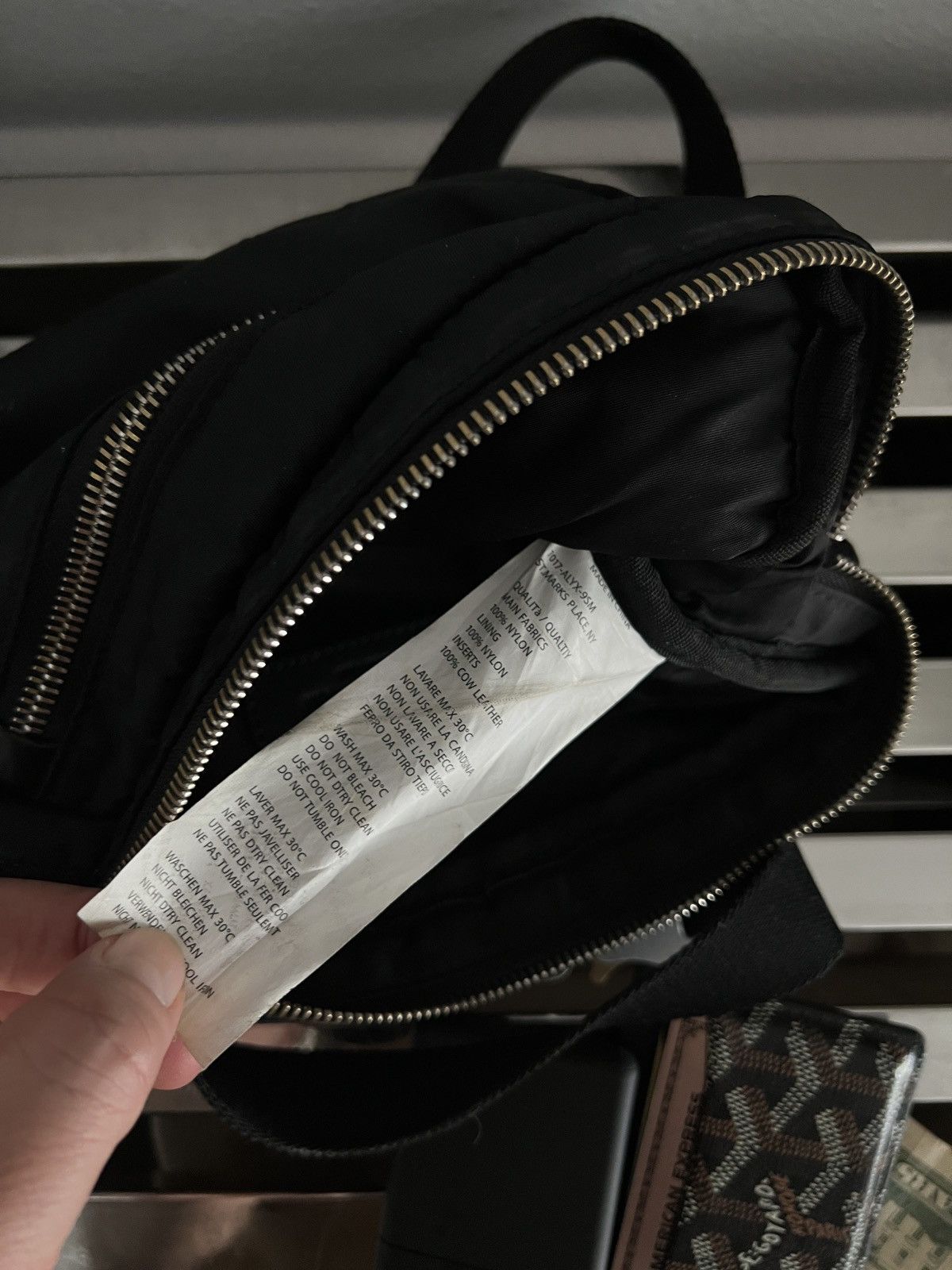 1017 ALYX 9SM 1017 Alyx - Nylon Logo Lettering Shoulder Bag Size ONE SIZE - 7 Thumbnail
