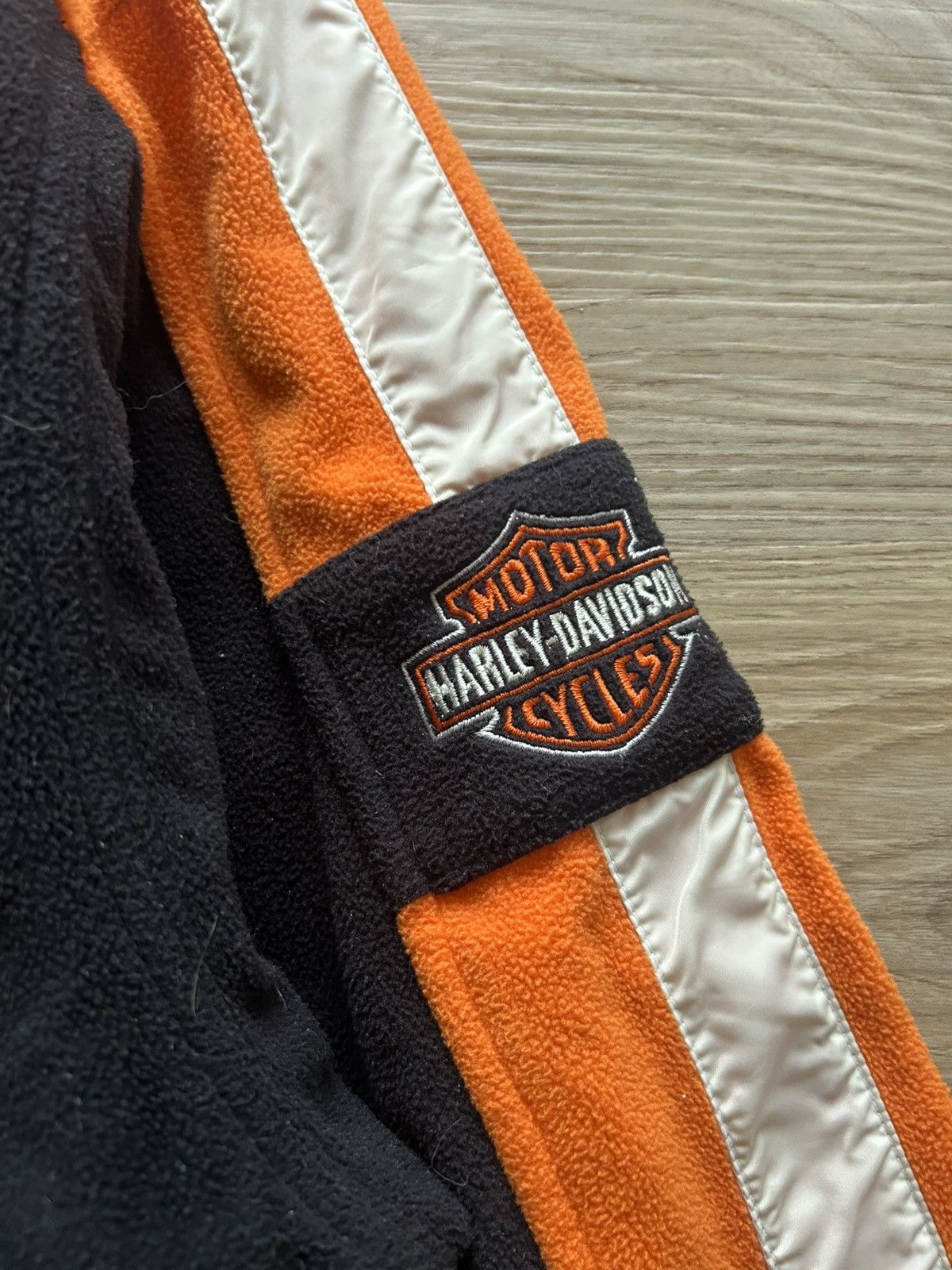 Harley Davidson Harley Davidson Double Zip Waterproof Fleece Pullover Size US XL / EU 56 / 4 - 3 Thumbnail