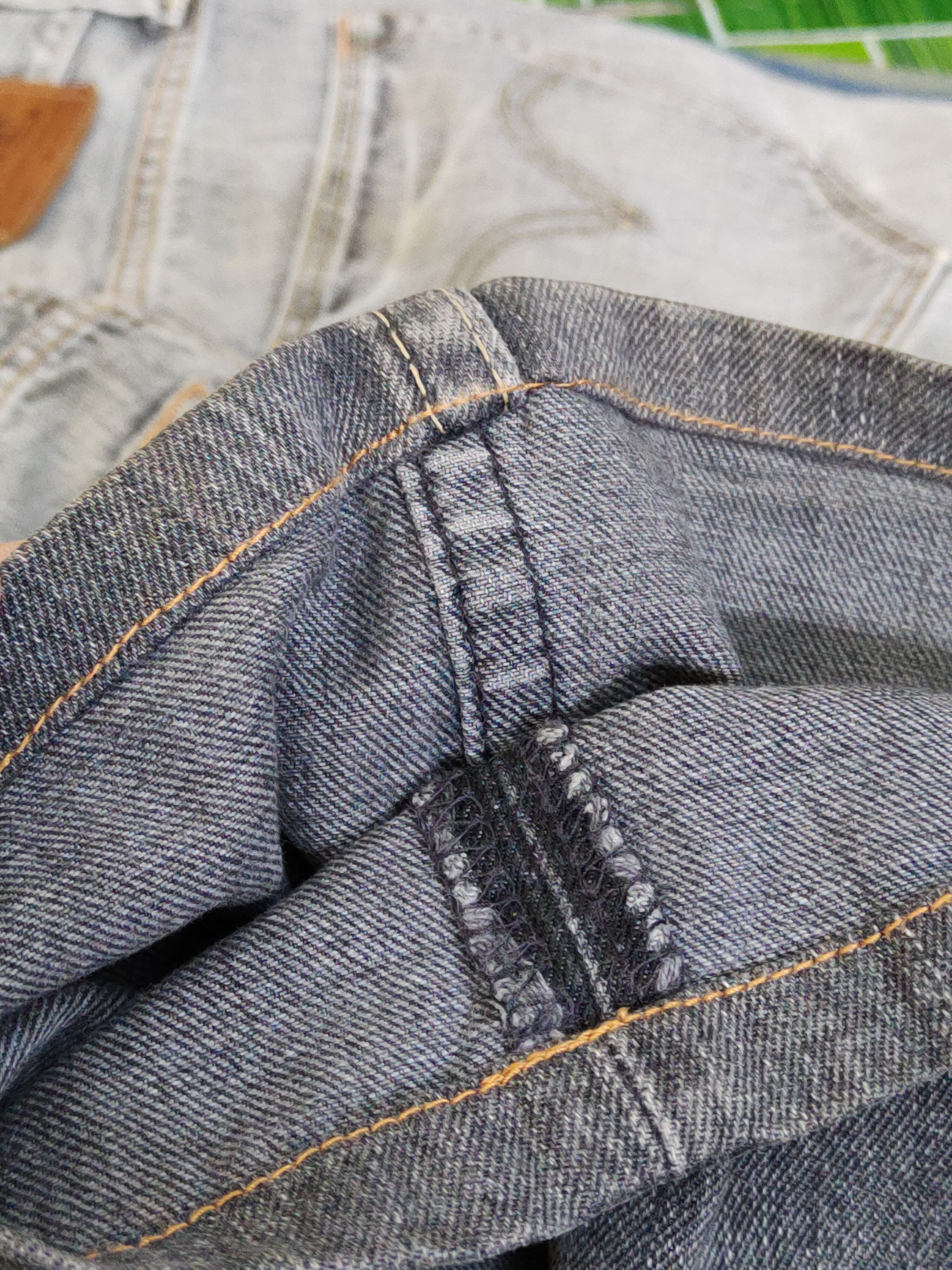 Levi's 902 Levi's Black Distressed Ripped denim Jeans #W1487 Size US 32 / EU 48 - 13 Thumbnail