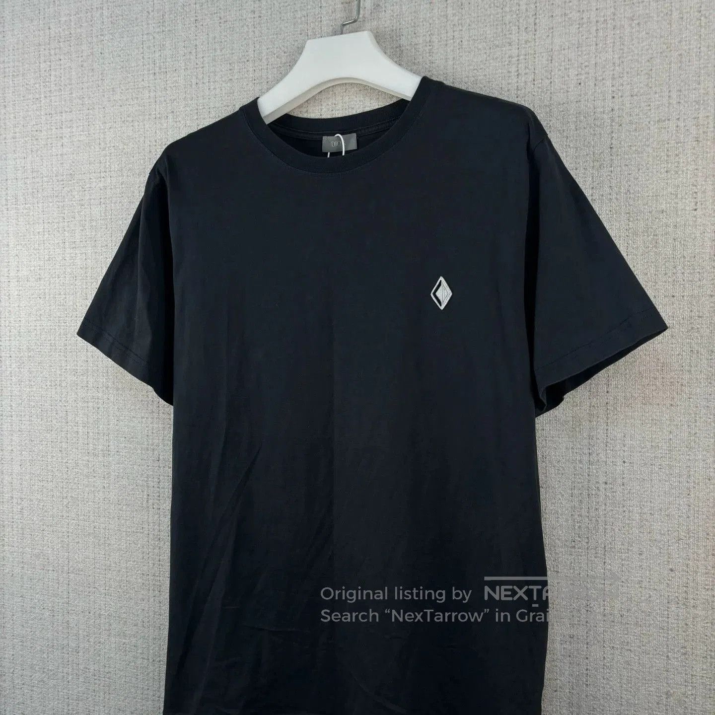 Dior dior cd logo embroidered crew neck t. Size US L / EU 52-54 / 3 - 2 Thumbnail