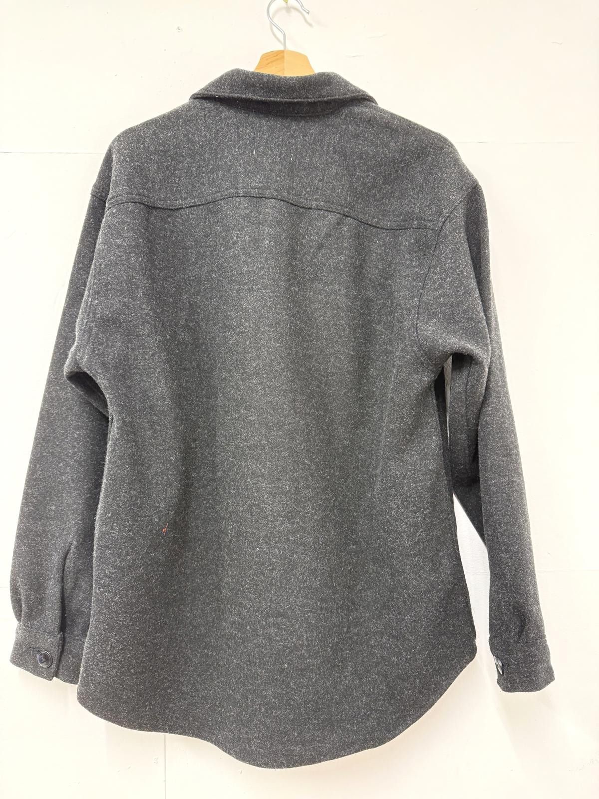 Jack & Jones Jack & Jones Originals Grey Wool Blend Shirt Jacket Size S Size US S / EU 44-46 / 1 - 4 Thumbnail