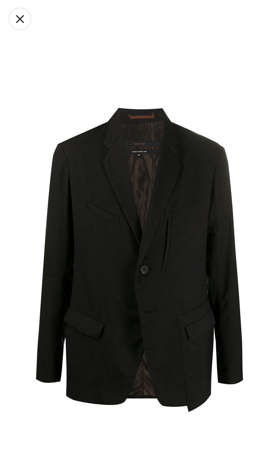 Ziggy Chen Ziggy Chen Classic Tailored Blazer Size 46R - 5 Thumbnail