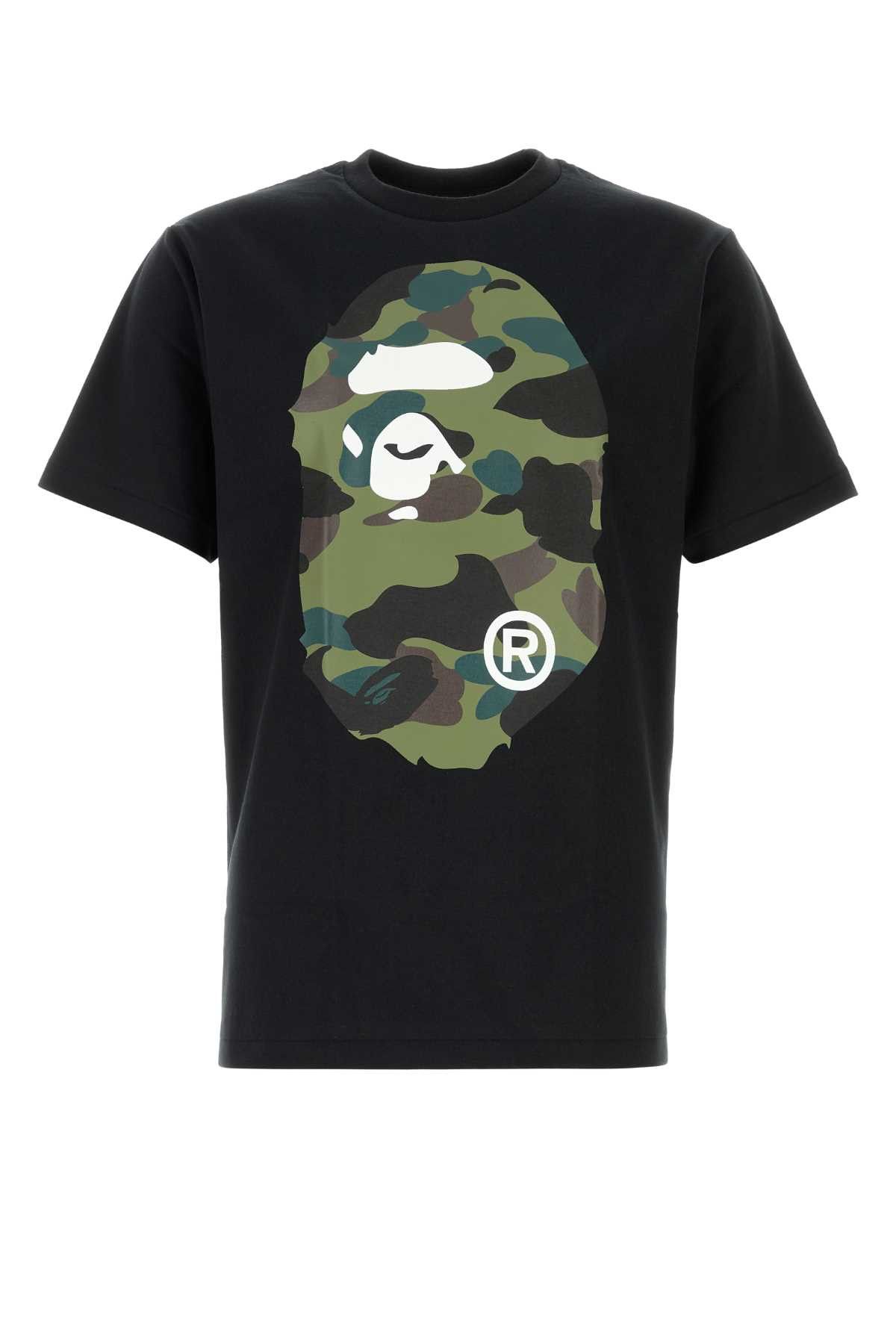 Bape Black Cotton 1St Camo T-Shirt Size US XL / EU 56 / 4 - 1 Thumbnail
