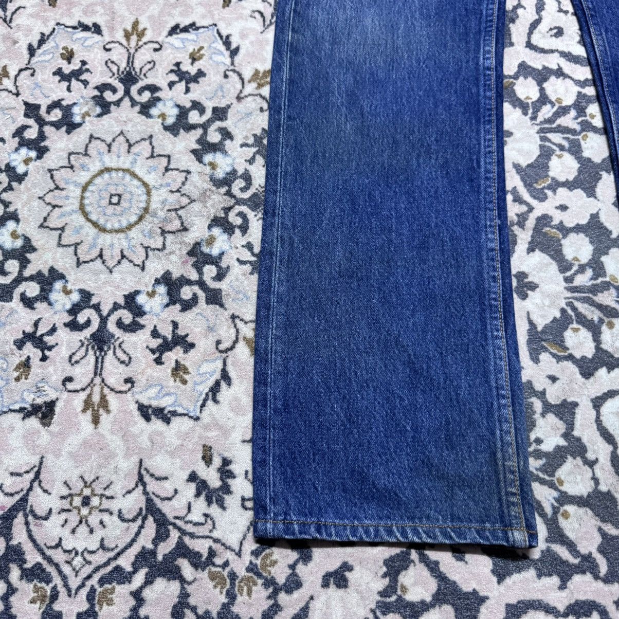 Levi's Vintage 90s Levis 501xx Dark Blue Denim Jeans Size US 29 - 8 Thumbnail