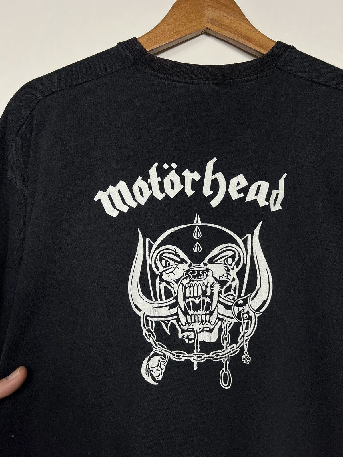 Band Tees Vintage 2000s Motörhead Sun Faded Band T-shirt Size US XL / EU 56 / 4 - 8 Thumbnail