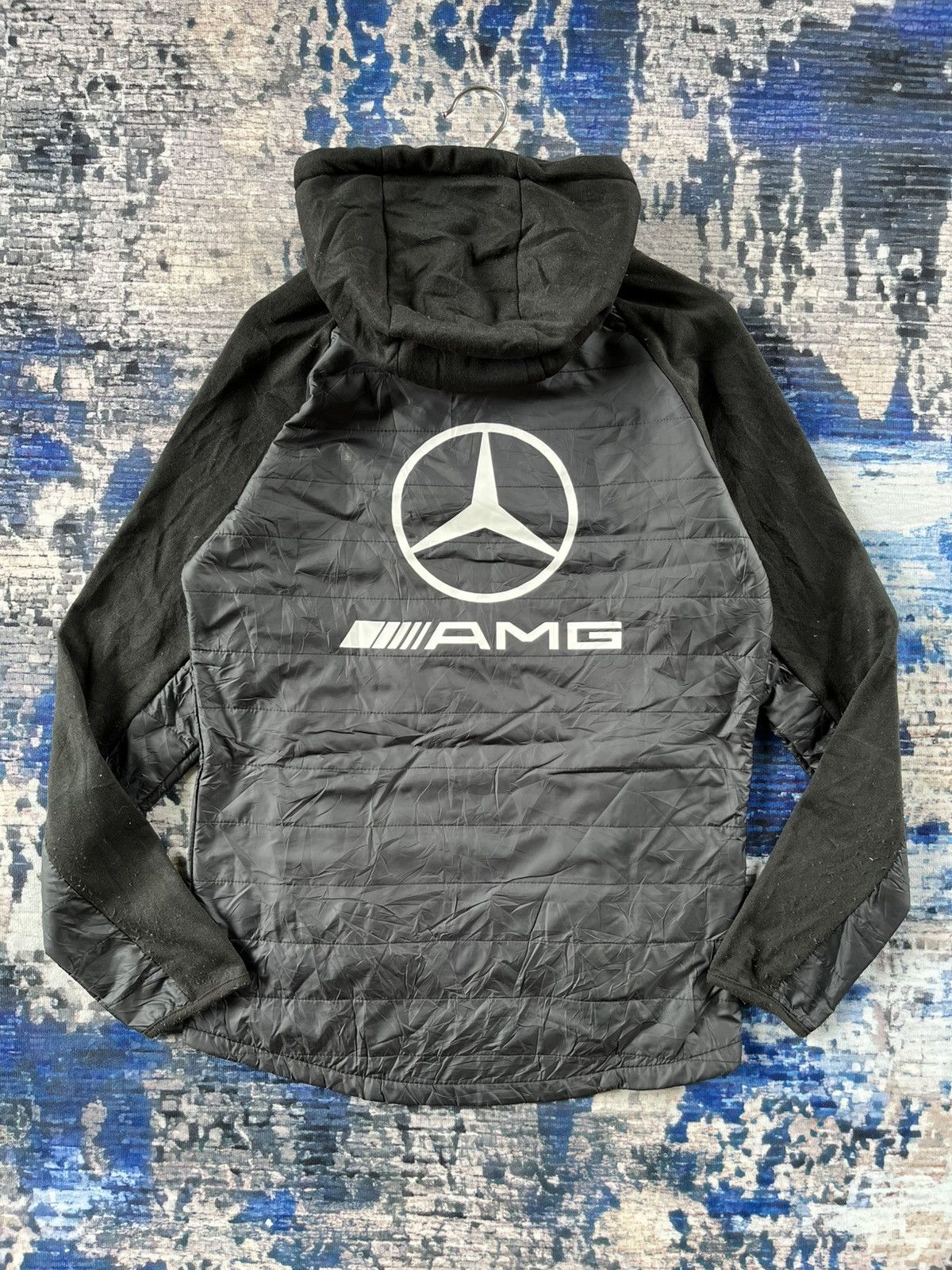 🔥Mercedes Benz AMG Big Logo Hoodie Jacket