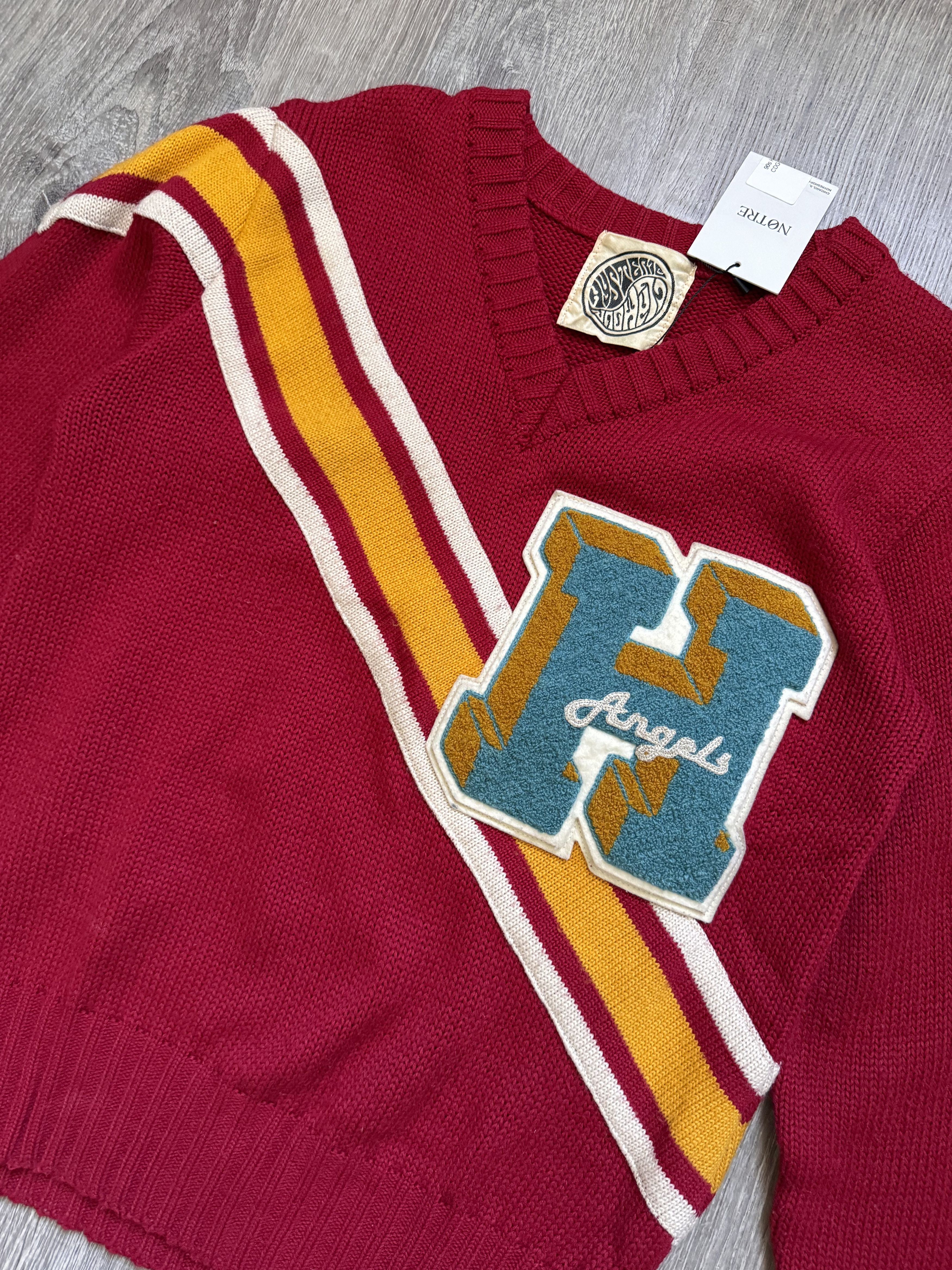 Hysteric Glamour Hysteric Glamour Varsity Sweater in Red Size US XS / EU 42 / 0 - 4 Thumbnail