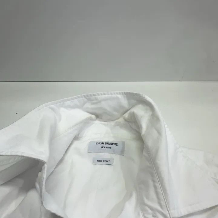 Thom Browne Classic White Long Sleeve Shirt -2507