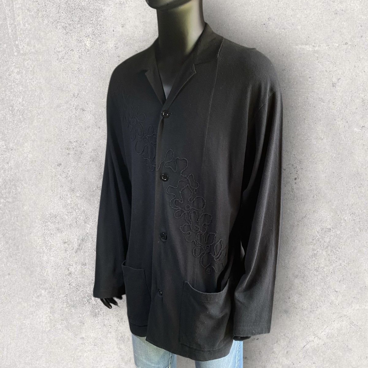 Yohji Yamamoto Y’s Oversize Embroidered Shirt Size US M / EU 48-50 / 2 - 4 Thumbnail
