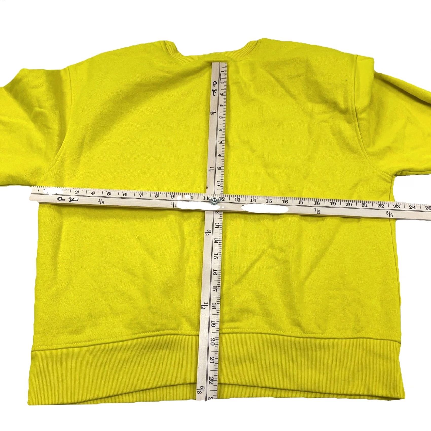The North Face North Face Sweatshirt Adult Small Yellow White Crew Neck Sweater Plain Basic Men Size US S / EU 44-46 / 1 - 7 Thumbnail