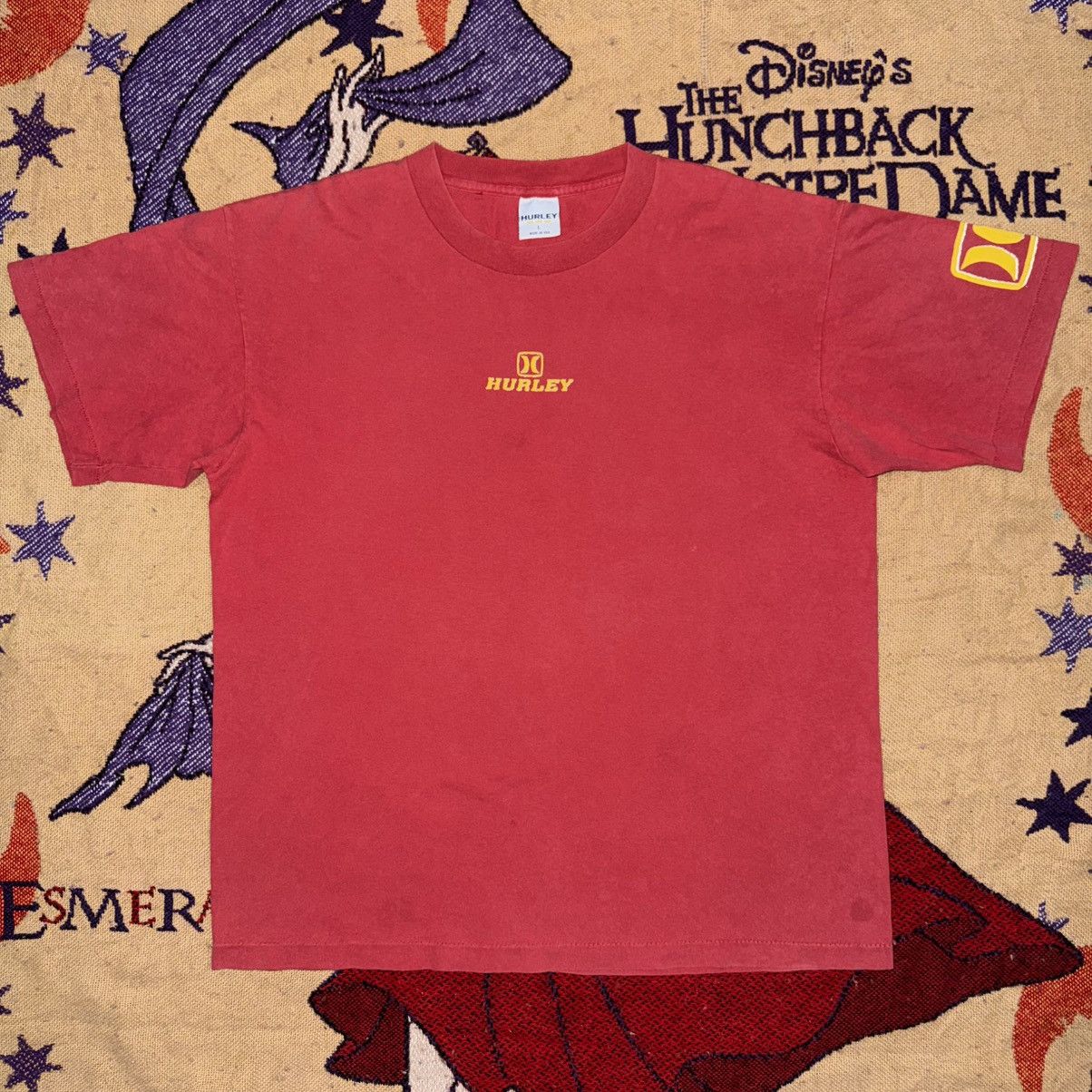 Hurley Vintage 90s HURLEY Skateboard Tee Size US L / EU 52-54 / 3 - 1 Thumbnail