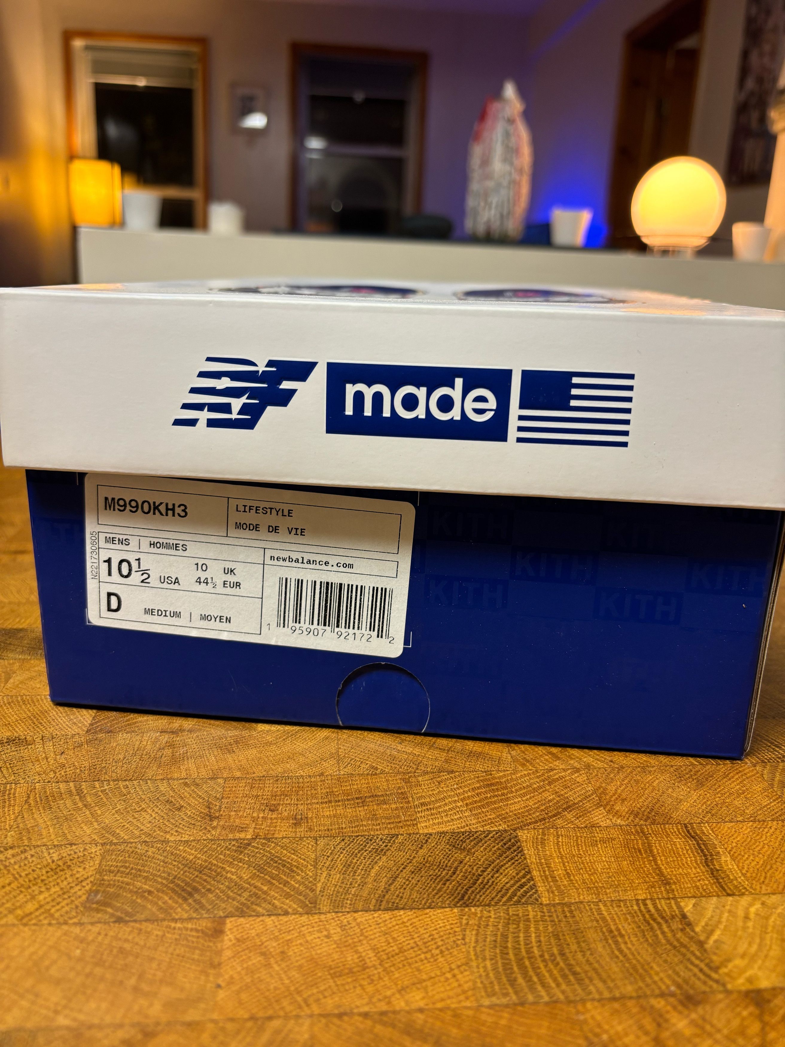 Kith × New Balance New Balance 990v3 – Daytona Size US 10.5 / EU 43-44 - 9 Thumbnail