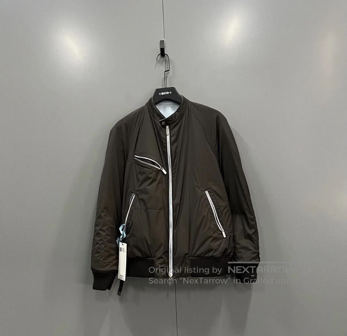 Hermes Brown er Jacket with Zip Pockets Size M. Size US M / EU 48-50 / 2 - 1 Thumbnail