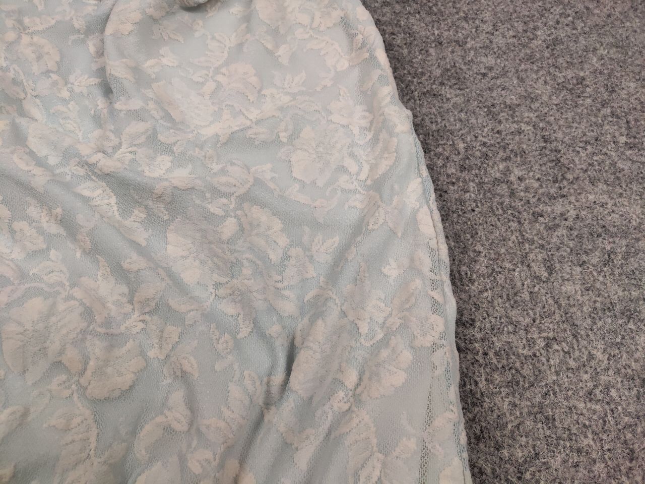 Other Petit Pois by Viviana G Designer lace skirt light blue Size 30" / US 8 / IT 44 - 6 Thumbnail