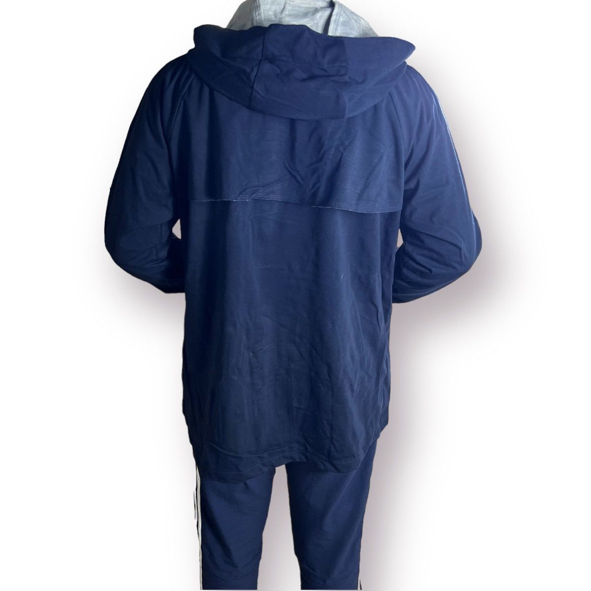 Comme Ca Ism Comme Ca ism navy blue hoodie issey miyake style lightjacket Size US M / EU 48-50 / 2 - 13 Thumbnail