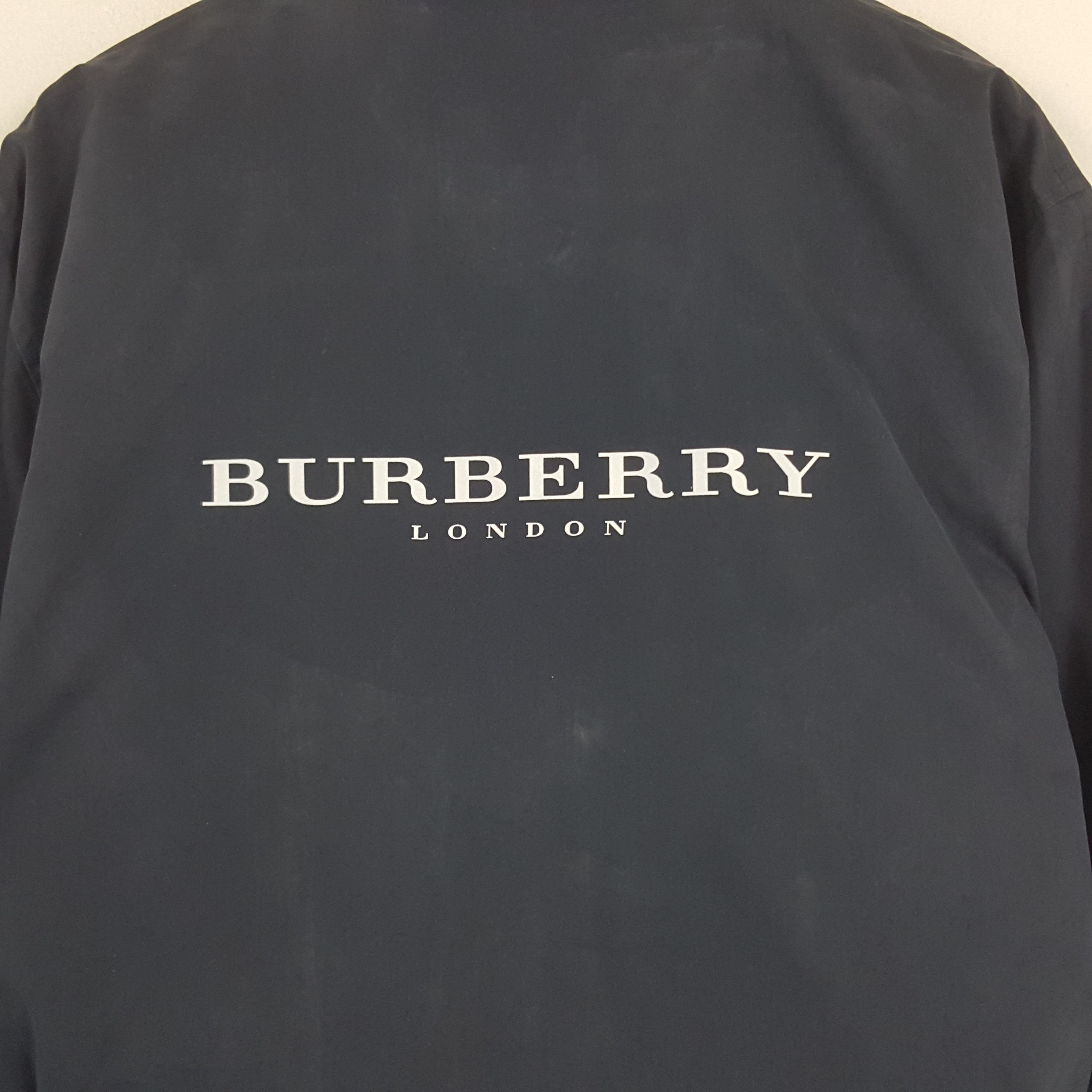 Burberry × Vintage Vintage Burberrys Custom Spell Out Zipper Jacket Size US L / EU 52-54 / 3 - 2 Thumbnail